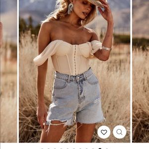 Bésame cream corset